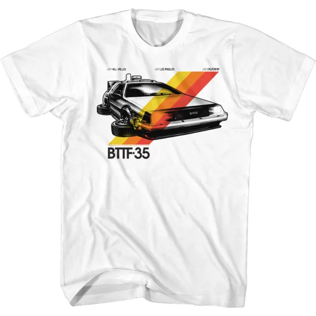 Back To the Future Movie BTTF-35 Hill Valley Los Angeles CA Men's T Shirt