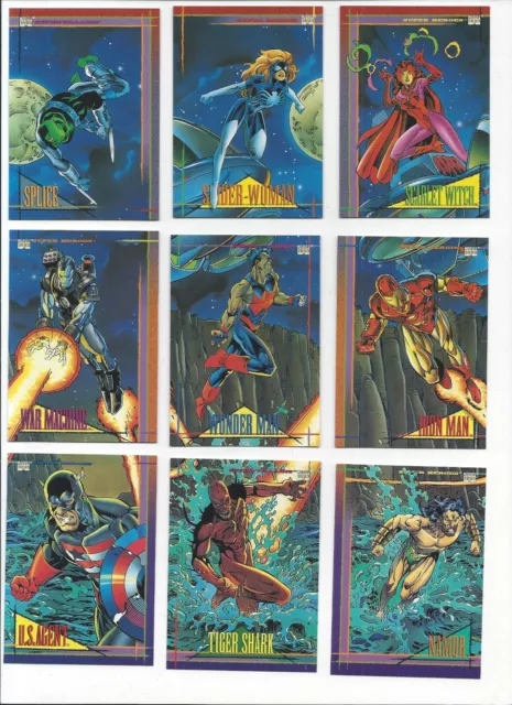 1993 Skybox Marvel Universe IV Series 4 X-Men Comics Base Complete Your Set 2/11