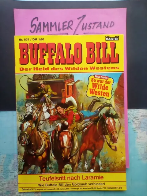 Buffalo Bill Bastei   537  Zustand 1 Top