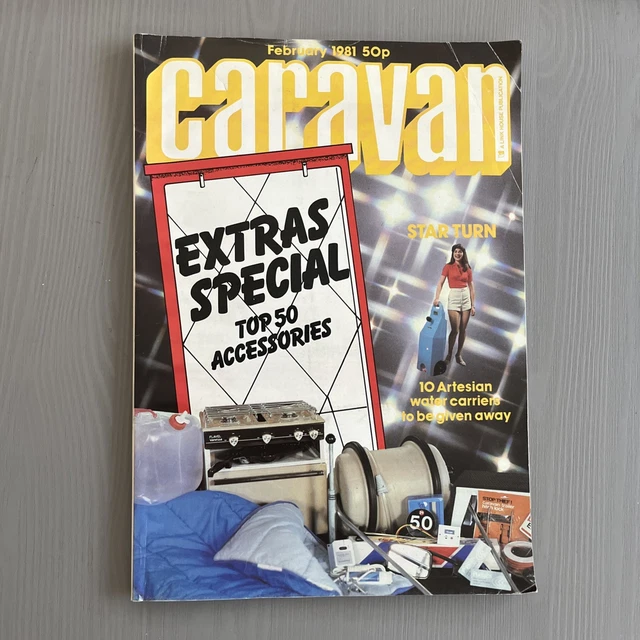 CARAVAN - VINTAGE magazine 1981 Sprite Swift VW Toyota Abbey Retro ...