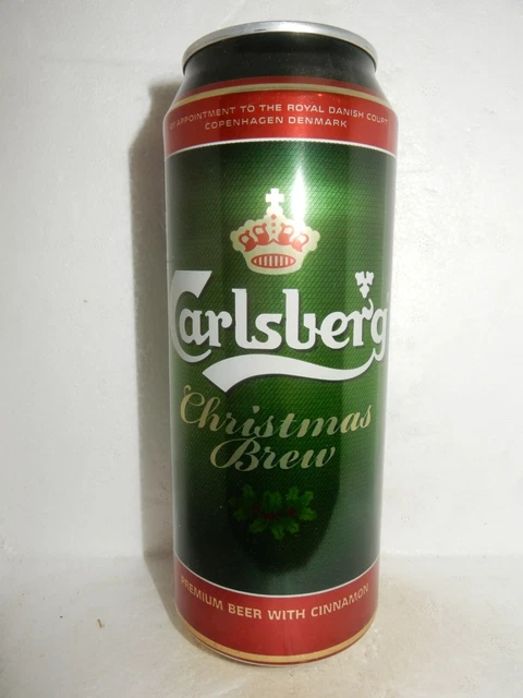 CARLSBERG CHRISTMAS BREW Beer can from NORWAY 50cl)  Empty !!
