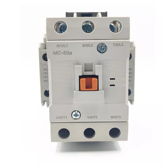 AC contactor MC-50a 120V 50A 3p 2NO 2NC replacement LS IS MC AC contactor MC-50a