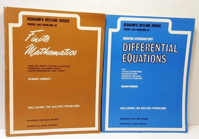 VINTAGE 1968 SCHAUM S OUTLINE SERIES Theory And Problems Of GROUP 