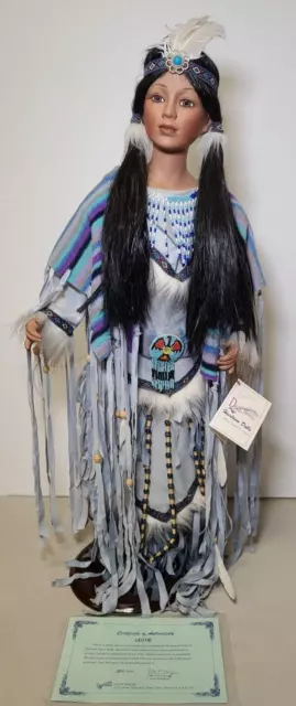 Duck House Heirloom Dolls Native American LEOTIE 28" Limited Ed 853/5000