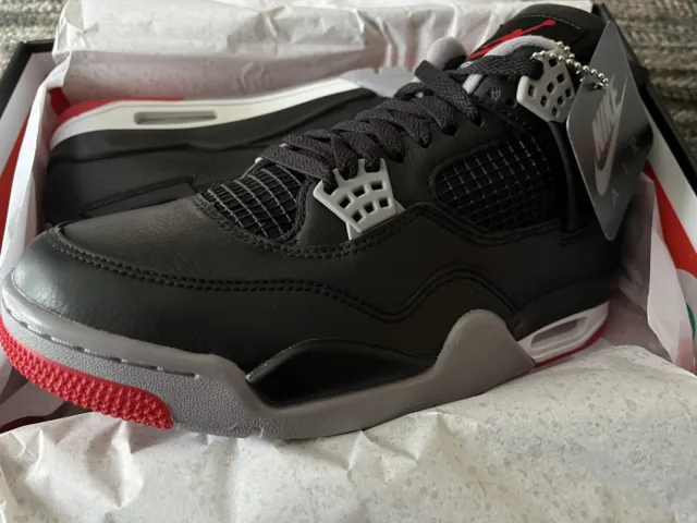 Nike Air Jordan 4 Bred Reimagined Uk 8 1 5 Travis Rare Deadstock SB 85 OG 1