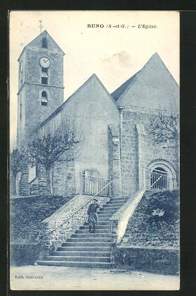 CPA Buno, l´Eglise