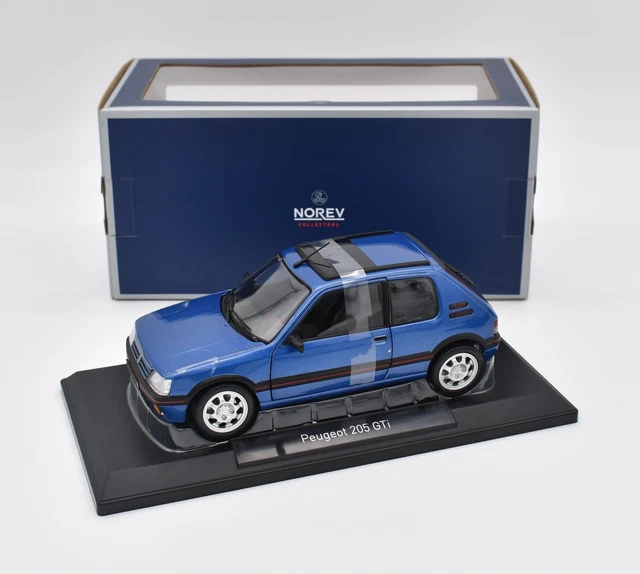 Voiture Miniature 1/43 Peugeot 205 GTI - Collection Mondo Motors MON13 - Modèle Vintage En Métal Pour Collectionneurs
