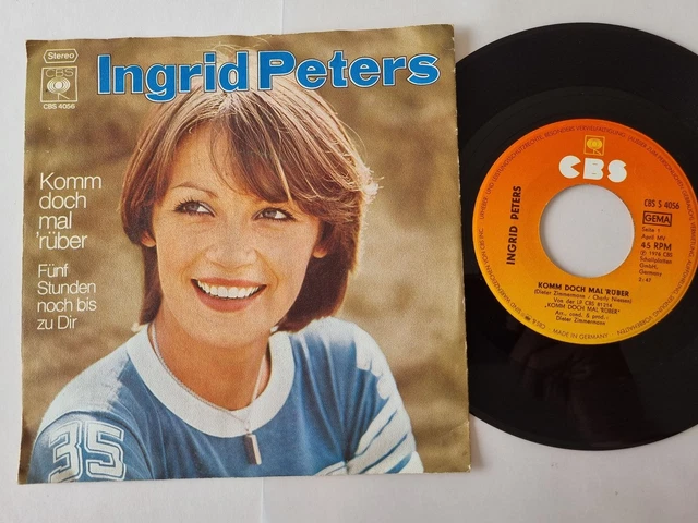 Cover My Song Komm Doch Mal Rüber INGRID PETERS - Komm doch mal 'rüber 7'' Vinyl Germany EUR 19,53