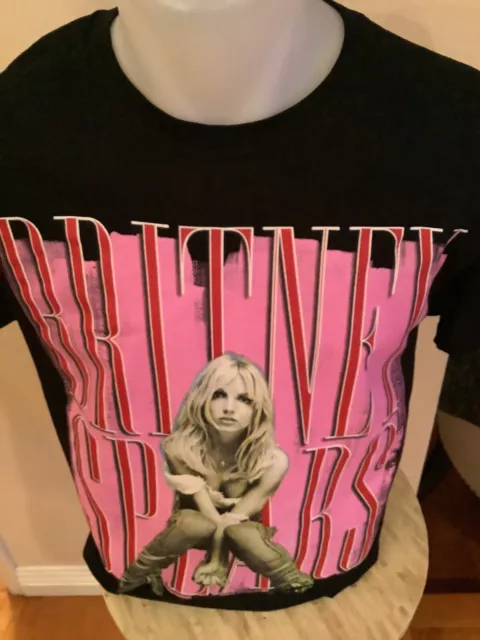 Britney Spears Black 2022 Concert T-Shirt Men’s Size Small- ￼New And Official 3