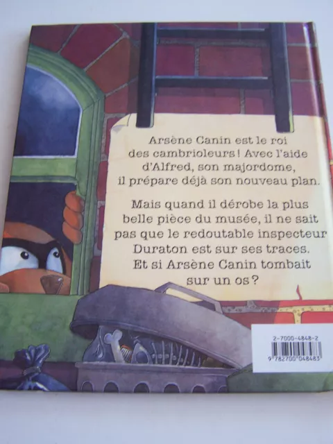 Bd , Arsene Canin Et Le Mystere Du Diplodocus . 2001 . Bon Etat . 3