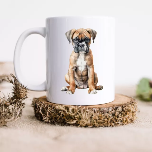 Boxer Dog Coffee Mug Puppy Premium Quality Ceramic 10oz gift Present