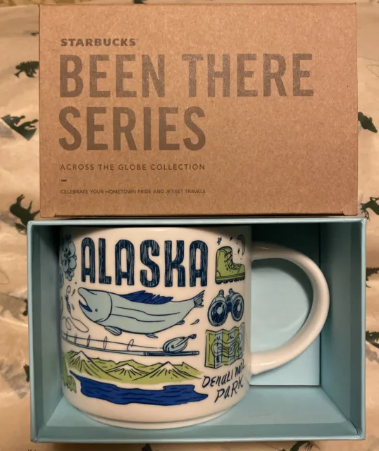 New In Box Starbucks ALASKA 14oz Been There Series Collection Coffee Mug