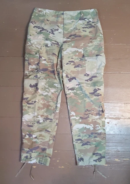 USGI US Army Multicam OCP BDU Scorpion Camo Combat Pants Trousers Large Long