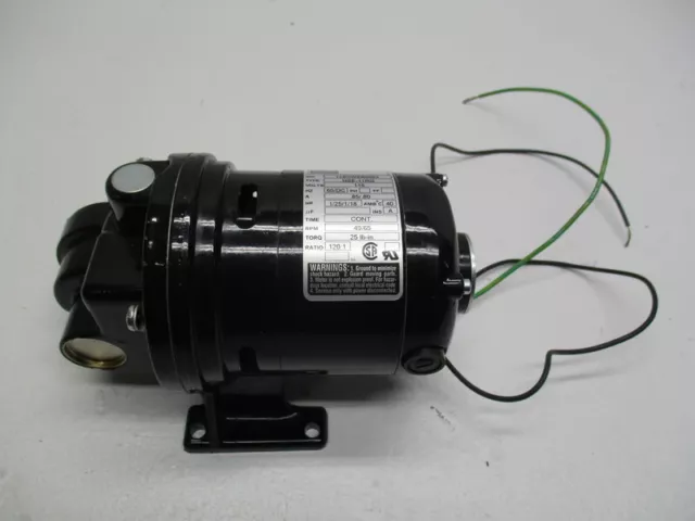 Bodine Electric Nse-11Rg  Gearmotor 115V 1/25/1/18 Hp 49/65 Rpm  * Used *