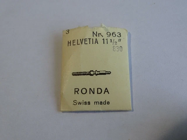 Tige De Remontoir Pour Montre Helvetia 18 31 - RONDA, Neuf Sans étiquette