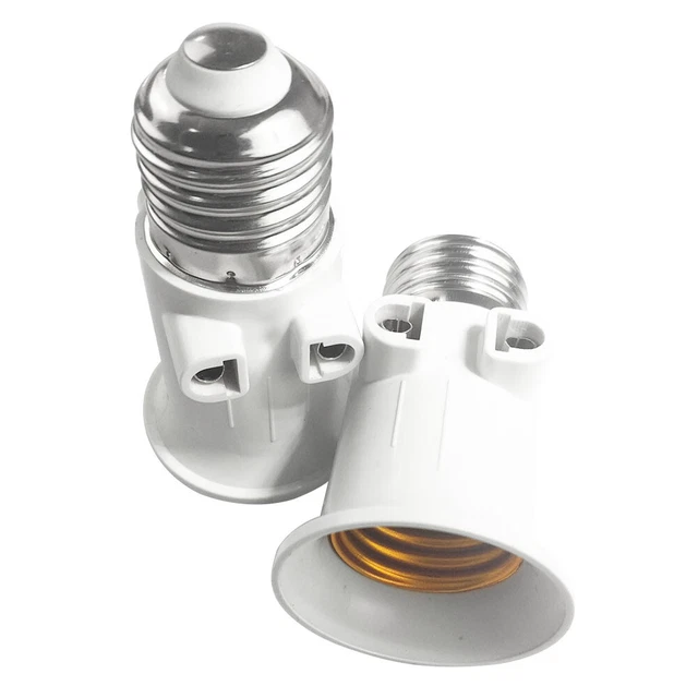 E27 EU LED Bulb Adapter AC100V 240V 4A Lamp Holder Light Socket New
