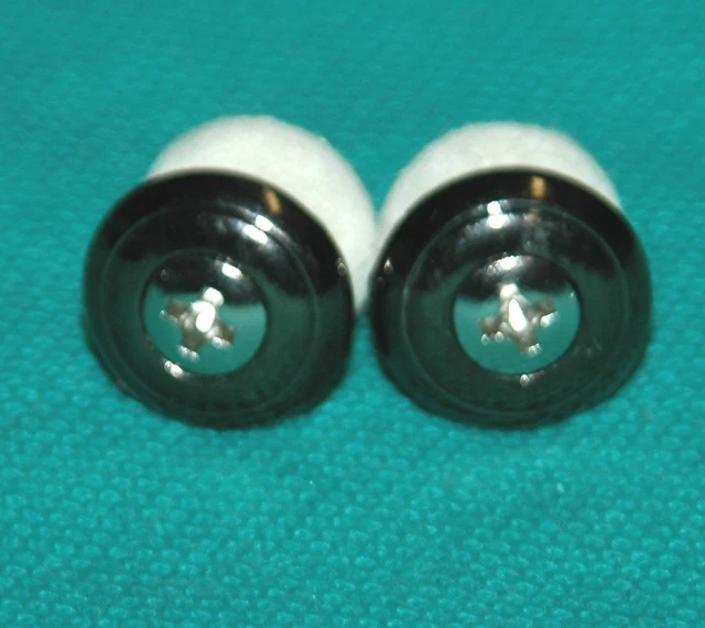 Laguna Bass Guitar Original Black Strap Buttons Set
