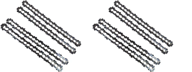Handkettensäge Mit Akku SÄGEKETTE VOLLMEISSEL FÜR Parkside PKSA 40 Li A1 A2 B2 40cm 3/8 LP 56 Kettensägen Schärfgerät