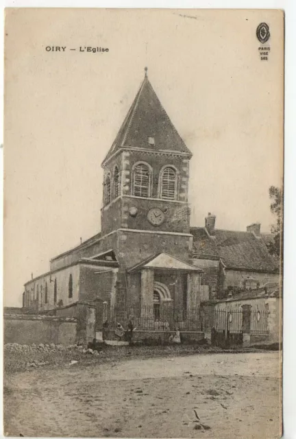 OIRY - Marne - CPA 51 - l' église