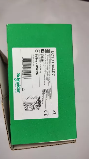 Schneider Electric Teleruttore LC1DT80AD7,4P,80A,42V 50/60HZ Nuovo Ovp 2