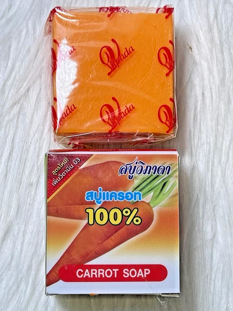 Savon VIPADA à La Papaye - Ultra éclaircissant, Anti-taches, Anti-imperfections - 75 Ml - Fabriqué Au Pakistan