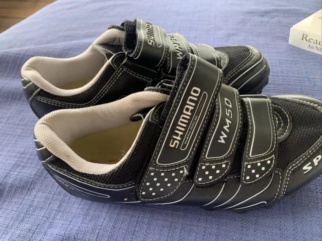 Shimano women’s bike shoes WM50 SPD like new