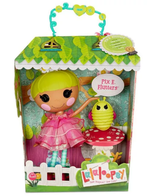 Lalaloopsy Doll Sew Magical Sew Cute Pix E Flutters Pet Firefly Package Playset