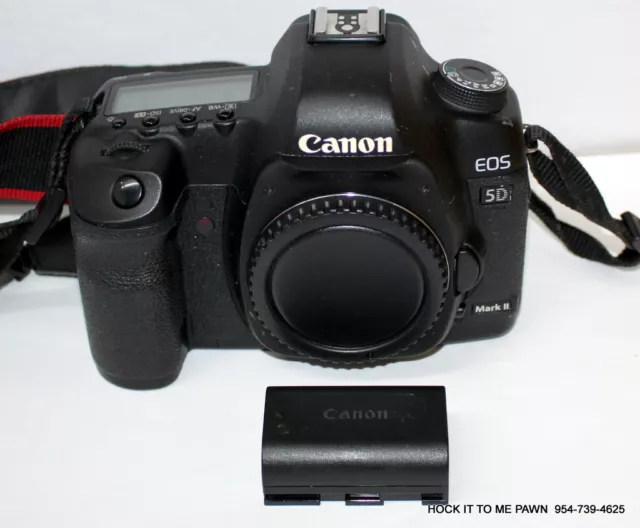Canon EOS 5D Mark II 21.1 MP Digital SLR Camera - (Body Only)