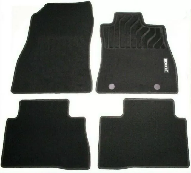 Genuine Nissan Juke Shape Tailored Car Mats X4 Front Rear KE7551K021