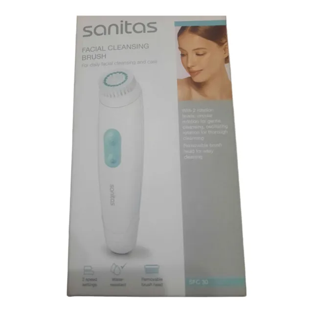 SANITAS SFC 90 Facial Brush For Daily Facial Cleansing And Care Incl. 3  Attachme £29.99 - PicClick UK | Gesichtspflege
