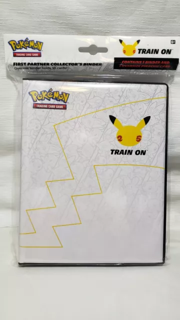 Pokemon  25th Anniversary First Partner Collectors Binder Book SEALED