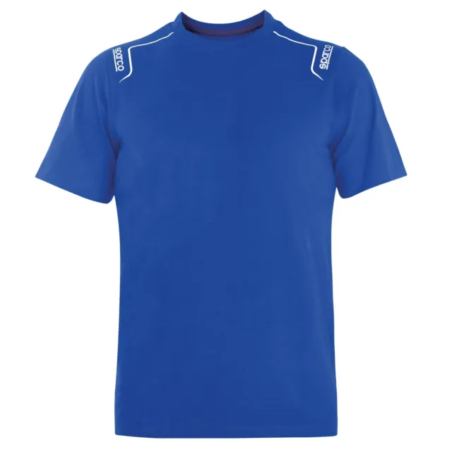 Out Tutto-T-Shirt Trenton Sparco Aus Cotone-Royal XL