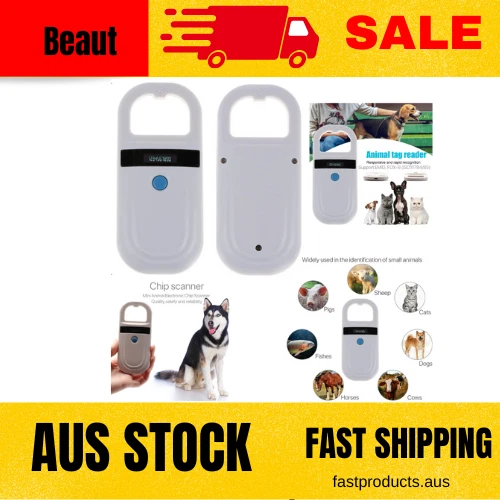 Pet Microchip Scanner Portable Handheld Animal Chip Reader Pet Microchip Reader