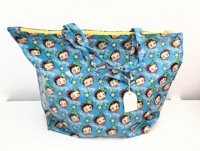 BORSA SHOPPING 32x48cm BETTY BOOP VINTAGE ANNI 90 NEW OLD STOCK