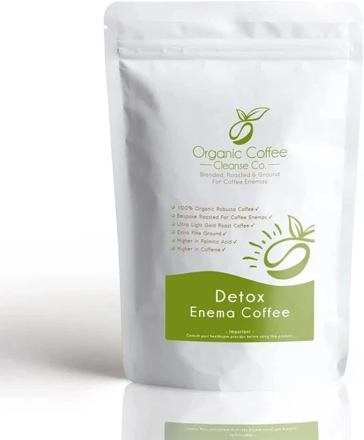 ORGANIC COFFEE ENEMA, Ultra-Light Roast Enema Coffee, Organic Coffee ...