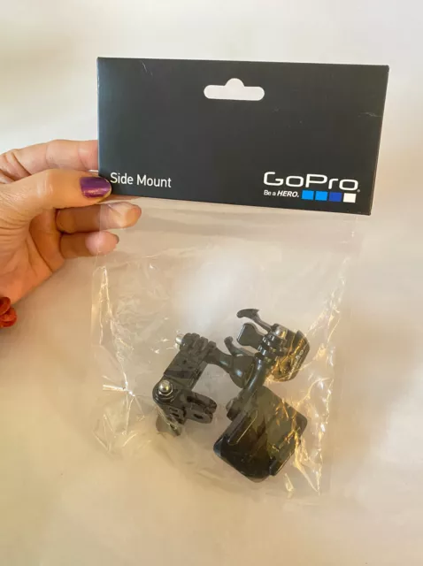 GoPro Montaje Lateral 3 Vías Pivote Nuevo en Paquete Parte AHEDM-001