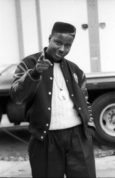Pilay Na Rapper RAPPER PLAY OF Kid 'N Play during the filming of Sweet Tee's