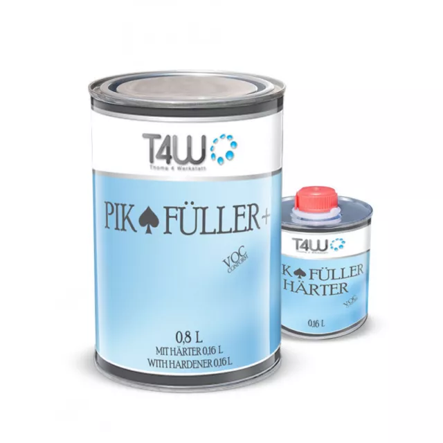 T4W PIK Acrylfüller Grundierung 2K 5:1 HS grau / 0.96L