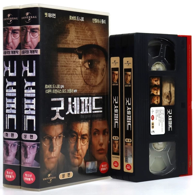 THE GOOD SHEPHERD (2006) Korean VHS Rental [NTSC] Korea Matt Damon