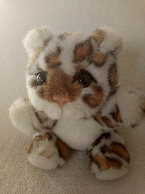 VINTAGE PMS LEOPARD Big Cat Plush Soft Toy Teddy Bear Stuffed Animal