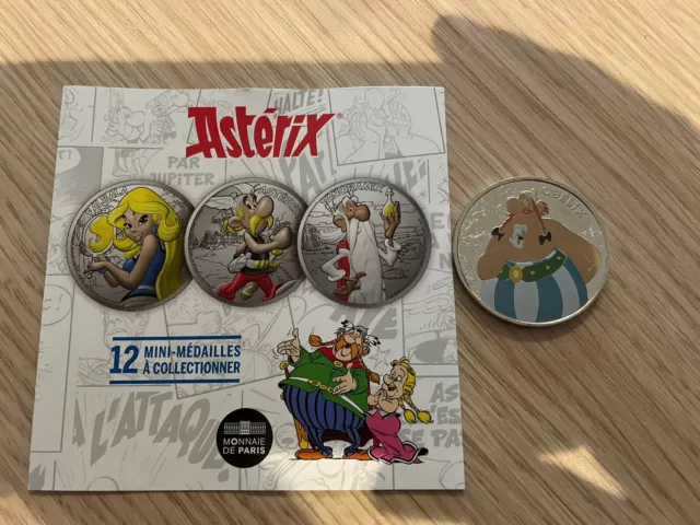 Mini Gedenkprägung Asterix und seine Freunde— Obelix Münze