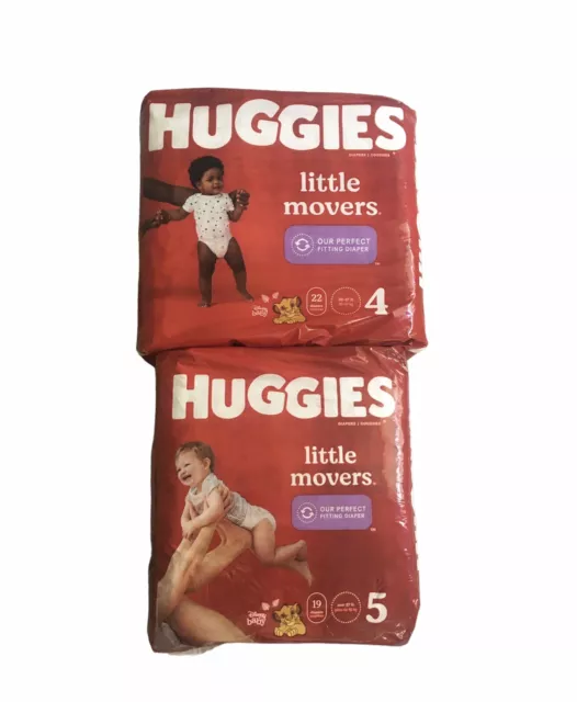 LIMITED EDITION HUGGIES Disney Baby Diapers Size 5 Lion King Little Movers  15 Ct $44.84 - PicClick