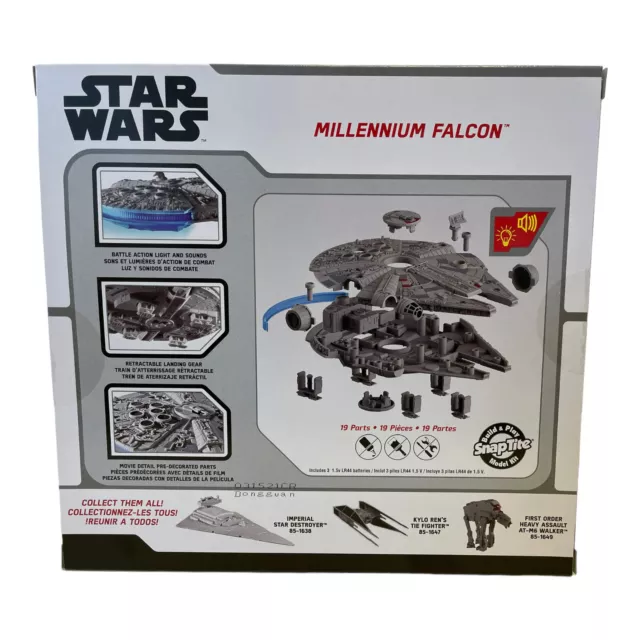 Revell Star Wars Millennium Falcon Modell Snap Tite mit Licht und Sound 85-1668 2