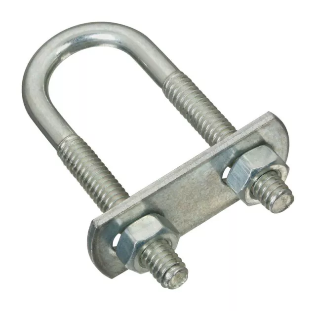 National Hardware N222-075 Zinc-Plated #112 U-Bolt 1/4 Dia. x 3/4 W x 2.5 H in.