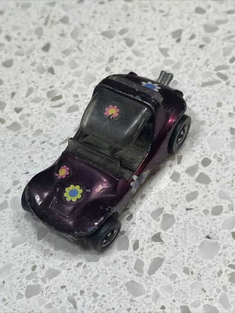 Hot Wheels Redline  Sand Crab - Magenta Purple 1969