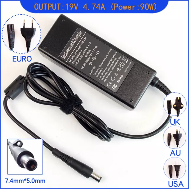 Laptop Ac Adapter Charger for HP G62-118EO G62-120EG G62-120ET G72-A10EM