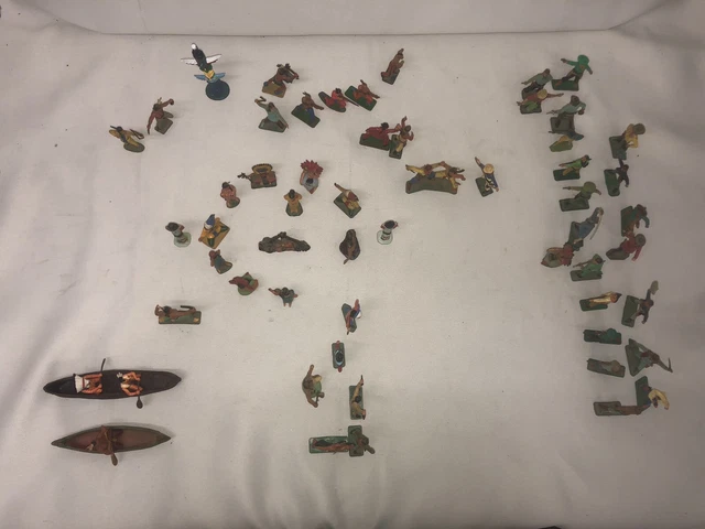 Lot jouet figurines animaux soldats vintage - Jeux & Jouets