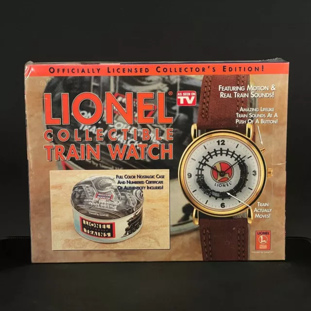 Lionel Collectible Train Watch NEW SEALED COLLECTOR EDITION