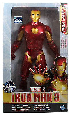 Marvel Iron Man 3 - 16 " 40 CM Titan Hero Series Classic Hasbro Misb Neuf