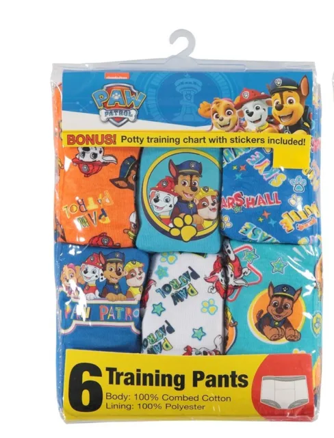 Lot of 2 Parent's Choice PAW Patrol 4T-5T Training Pants Girls 17 Count  Pack